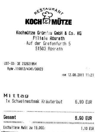 ocwi Hffner Kochmtze Restaurant